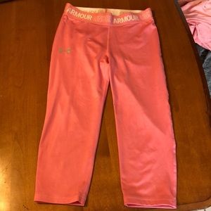 Under Armour size large girls capris leggings